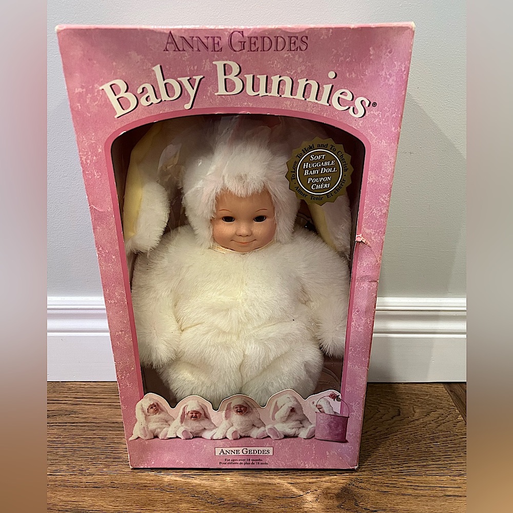 Anne Geddes Baby Bunnies doll